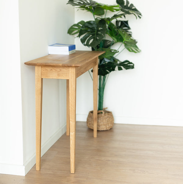NordicStory Massief eikenhouten consoletafel