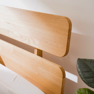 NordicStory Cma massief houten tweepersoonsbed in duurzaam massief eiken