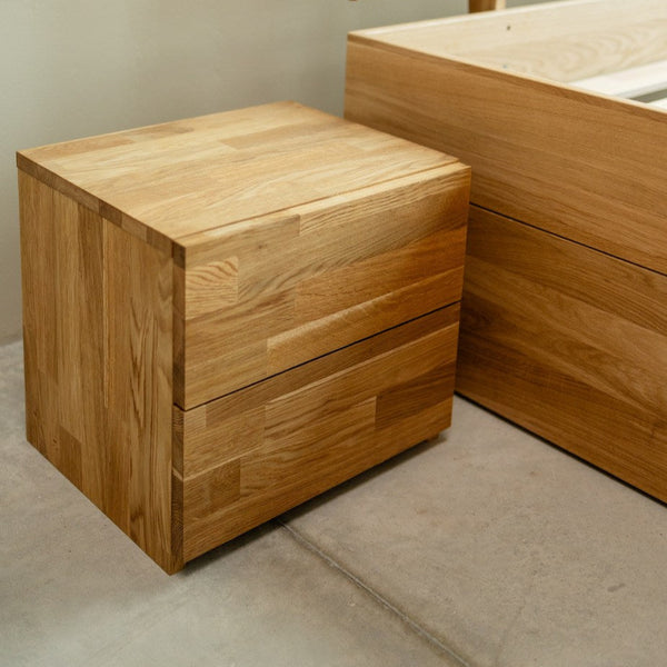 NordicStory Duurzaam massief eiken nachtkastje