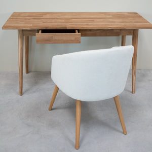 NordicStory Escandi 1 massief eiken bureau 140 x 60 x 75 cm.