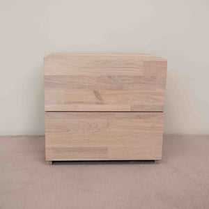 NordicStory Duurzaam massief eiken nachtkastje