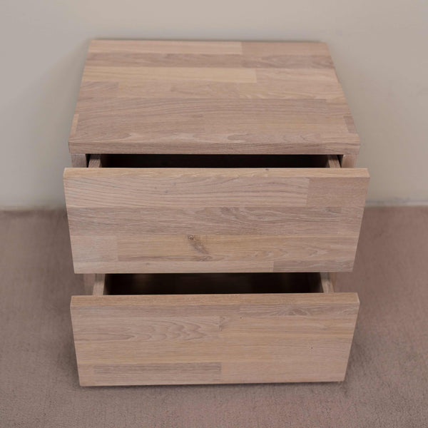 NordicStory Duurzaam massief eiken nachtkastje