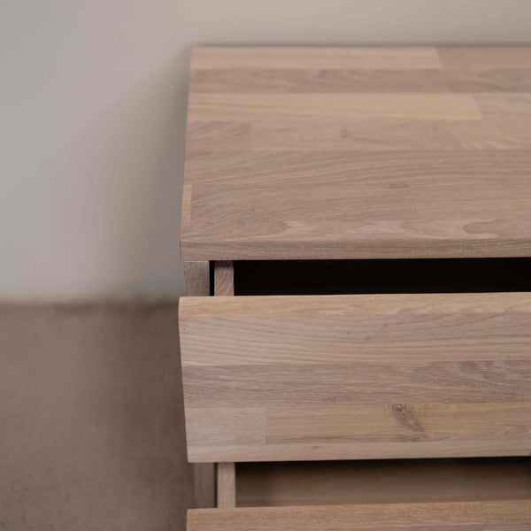 NordicStory Duurzaam massief eiken nachtkastje