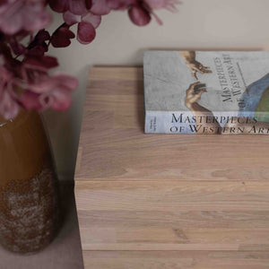 NordicStory Duurzaam massief eiken nachtkastje