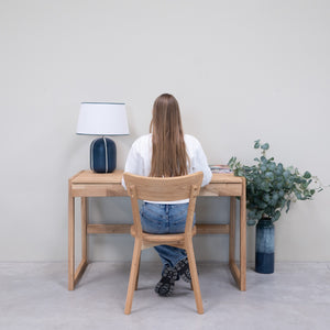 Massief eiken bureau Eric