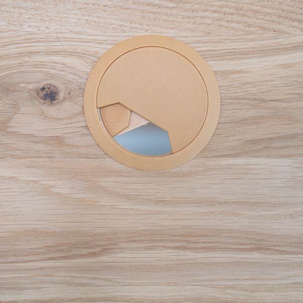 Massief eiken bureau Eric