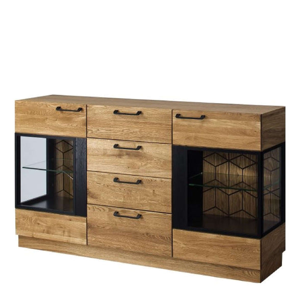 LoftStory Dressoir eikenhout Mozaik 47 170 x 42 x 90 cm.
