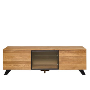 NordicStory Moritz massief eiken TV-meubel 150 x 45 x 51,3 cm.