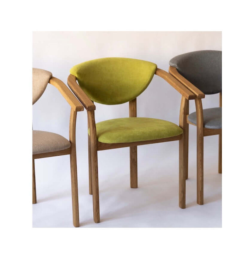 NordicStory Duurzaam eiken massief houten stoelen