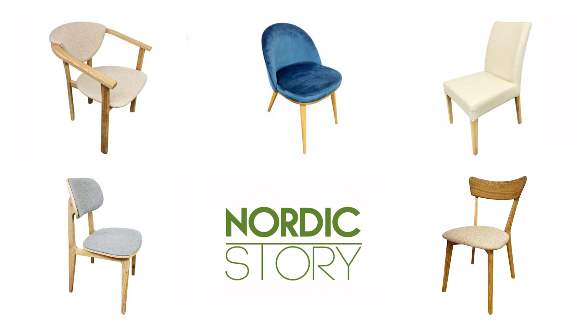 NordicStory massief eiken stoelen in Scandinavische Scandinavische stijl