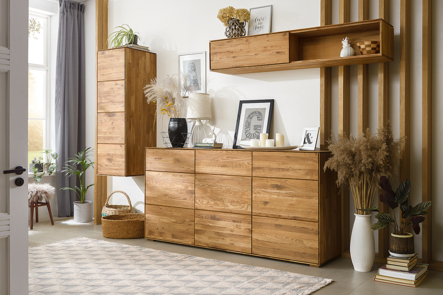 NordicStory, LoftStory, massief houten meubels, eiken, houten meubels, modulaire meubels, meubels voor kleine huizen, meubels voor kleine huizen
