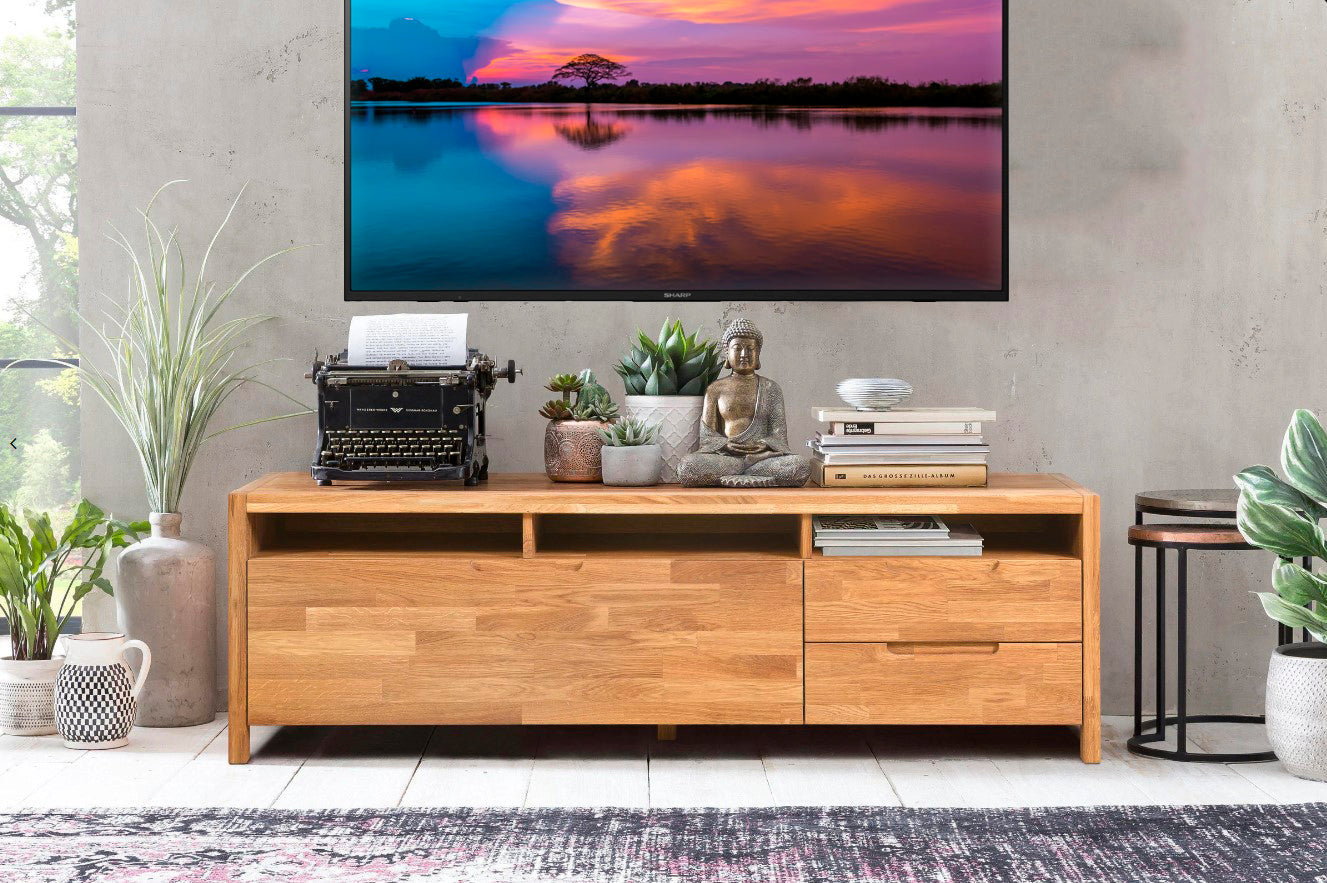 NordicStory, TV meubel, massief eiken, nordic style, scandinavische stijl, nordic style, scandinavische stijl