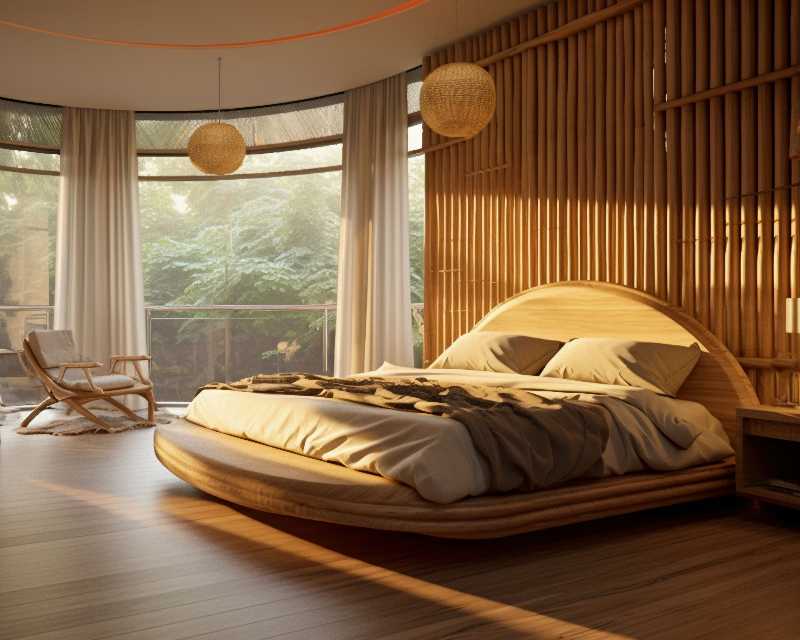 massief houten bed stijlen