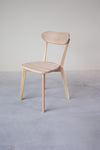 Set van 2 of 4 massief eiken eetkamerstoelen Isku | NordicStory
