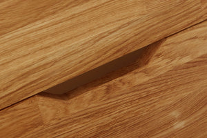 Eikenhouten onderschuifbed Frida | NordicStory