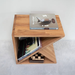 Bijzettafel, nachtkastje van massief eikenhout Denmark | NordicStory