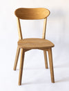 Set van 2 of 4 massief eiken eetkamerstoelen Isku | NordicStory