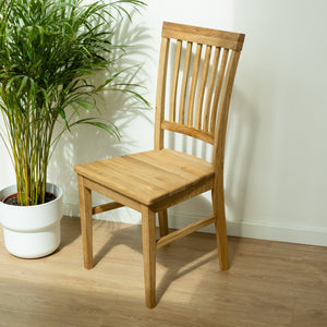 Set van 2 of 4 massief eikenhouten eetkamerstoelen Provance | VESKOR