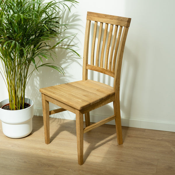 Set van 2 of 4 massief eikenhouten eetkamerstoelen Provance | VESKOR