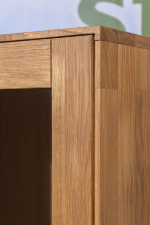 Eiken garderobekast Escandi 3, 120 x 45 x 155 cm | NordicStory