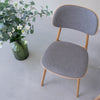 Set van 2 of 4 Varde eetkamerstoelen, frame massief eiken, bekleding | NordicStory