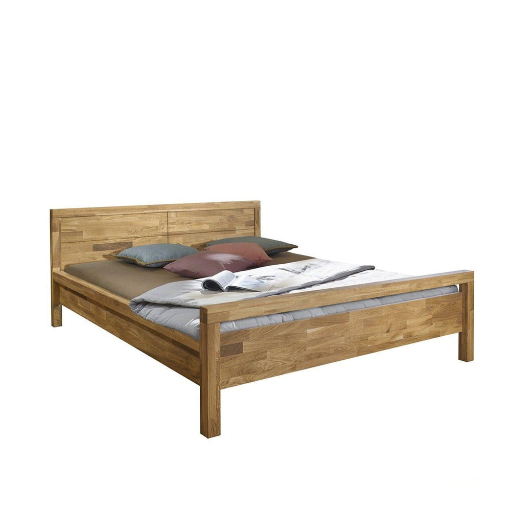 Massief eiken bed Next, 140 x 200 cm / 160 x 200 cm / 180 x 200 cm | NordicStory