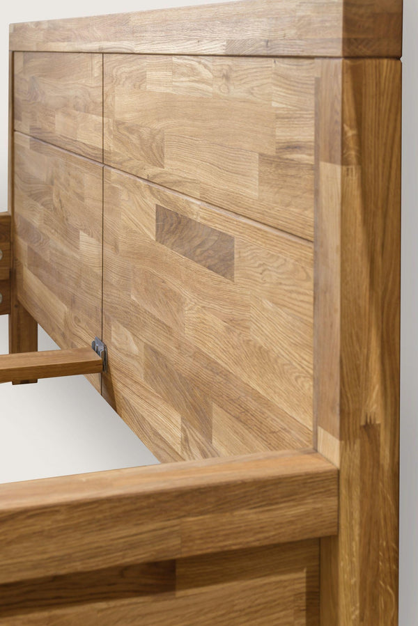 Massief eiken bed Next, 140 x 200 cm / 160 x 200 cm / 180 x 200 cm | NordicStory