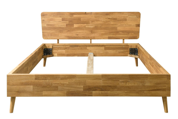 Escandi massief eiken bed, 140 x 200 cm / 160 x 200 cm / 180 x 200 cm | NordicStory