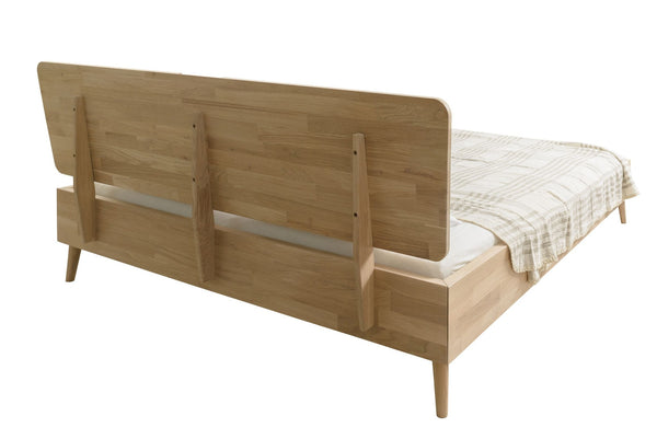 Escandi massief eiken bed, 140 x 200 cm / 160 x 200 cm / 180 x 200 cm | NordicStory