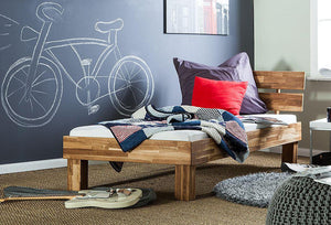 Judith massief eiken bed, 90 x 200 cm / 140 x 200 cm | NordicStory