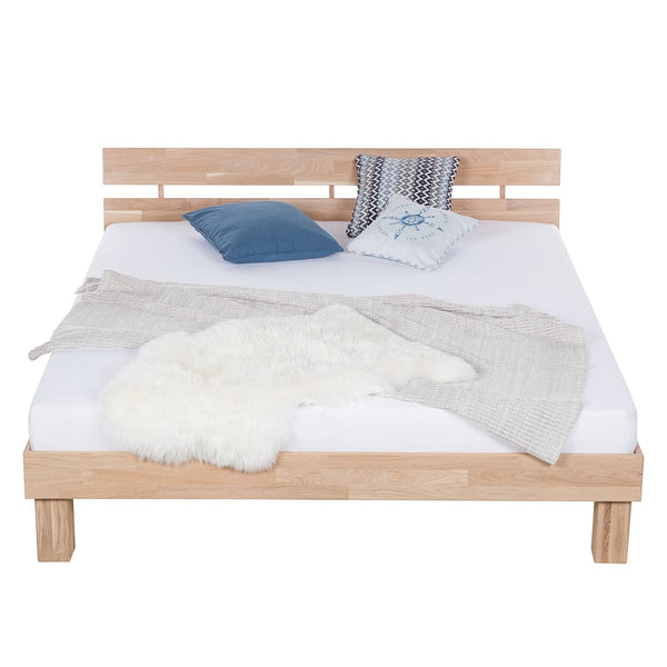 Judith massief eiken bed, 160 x 200 cm / 180 x 200 cm | NordicStory