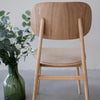 Set van 2 of 4 Varde eetkamerstoelen, frame massief eiken, bekleding | NordicStory