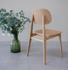 Set van 2 of 4 Varde Eetkamerstoelen, Massief Eiken Frame | NordicStory