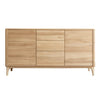 NordicStory Dressoir Ladekast in massief eiken Oxford 3.2.3