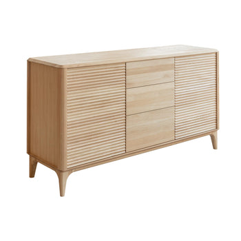 NordicStory Dressoir Ladekast in massief eiken Oxford 3.2.3