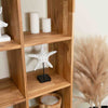 Massief eiken boekenkast Regal 10, 76 x 35 x 187 cm | NordicStory