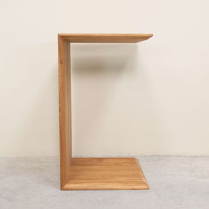 Massief eiken bijzettafel Sono 2, 38 x 35 x 35 x 60 cm | NordicStory