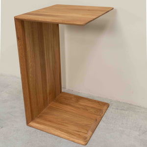 Massief eiken bijzettafel Sono 2, 38 x 35 x 35 x 60 cm | NordicStory