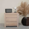Elsa 30 eiken massief houten salontafel, 56,4 x 44 x 55 cm, NordicStory