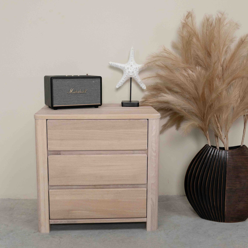 Elsa 30 eiken massief houten salontafel, 56,4 x 44 x 55 cm, NordicStory