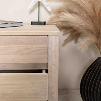 Elsa 30 eiken massief houten salontafel, 56,4 x 44 x 55 cm, NordicStory