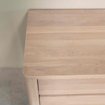 Elsa 30 eiken massief houten salontafel, 56,4 x 44 x 55 cm, NordicStory