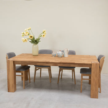 Eettafel in massief eiken Mauritz 3 OakStore NordicStory