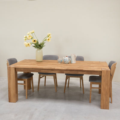 Eettafel in massief eiken Mauritz 3 OakStore NordicStory