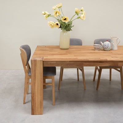 Eettafel in massief eiken Mauritz 3 OakStore NordicStory