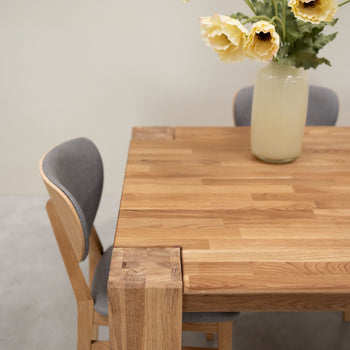 Eettafel in massief eiken Mauritz 3 OakStore NordicStory
