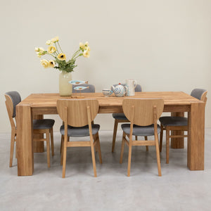 Eettafel in massief eiken Mauritz 3 OakStore NordicStory
