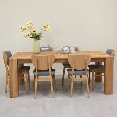 Eettafel in massief eiken Mauritz 3 OakStore NordicStory