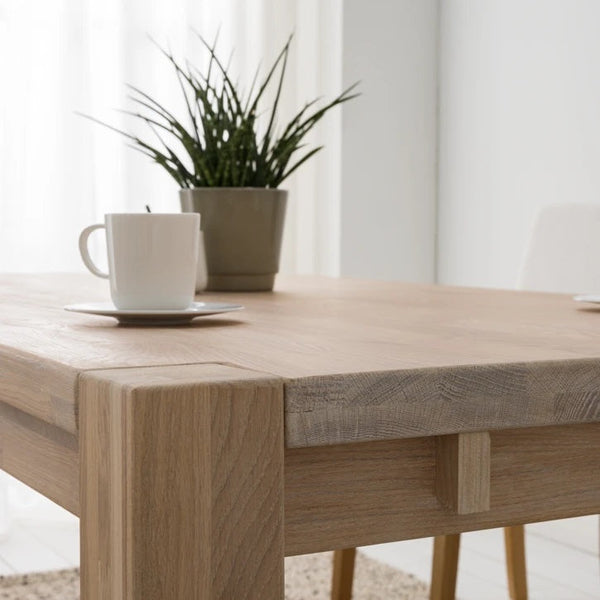 NordicStory uitschuifbare eettafel van massief eikenhout