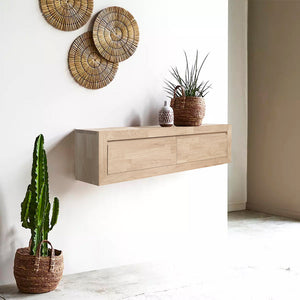 NordicStory zwevend dressoir van massief eikenhout